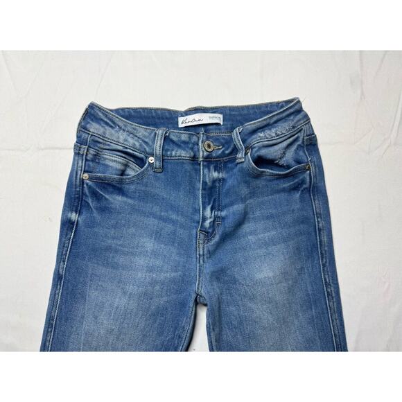 KanCan Women's Raw Hem Ankle Skinny Jeans - Size 25x24.5 - Picture 5 of 7